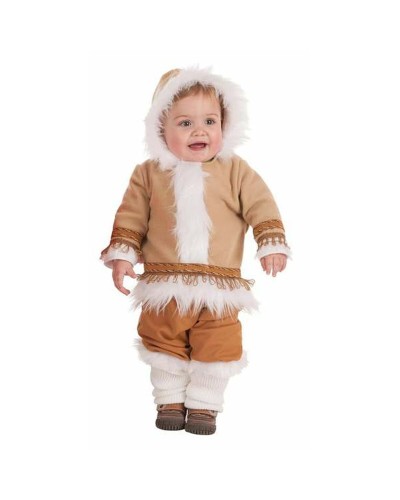 Costume Bébé Esquimau 0-12 Mois 2 Pièces - Chaud et Doux Hiver
