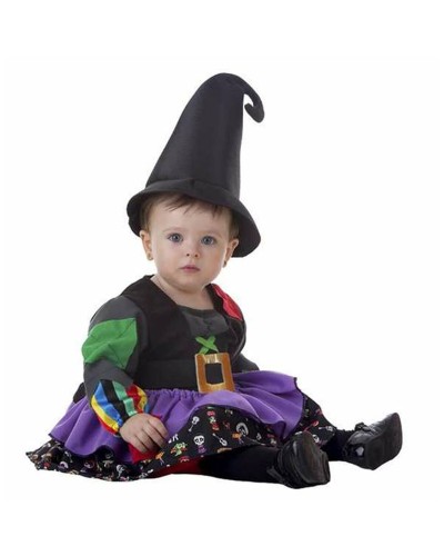 Neonatale Hexenkostüm Lila 12 Monate - Halloween Verkleidung
