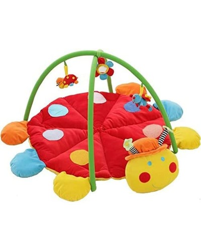Manta de Actividades Mariquita 90cm - Alfombra de Juego Bebés - Centro de Desarrollo
