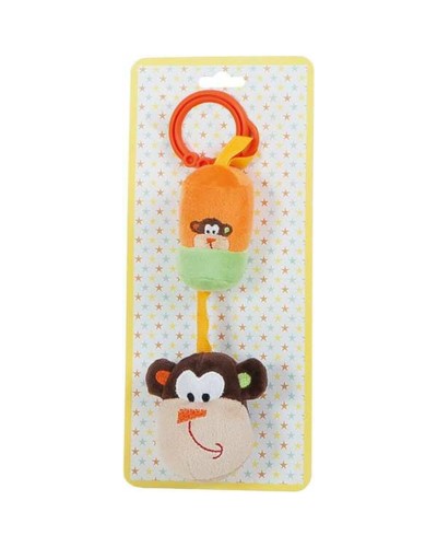 Rassel Affe 24cm - Babyspielzeug Frühe Kindheit
