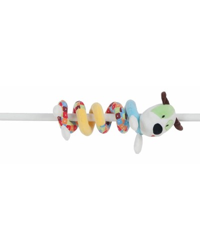 Peluche Espiral Perro Multicolor 55cm - Juegos y Mimos Suaves
