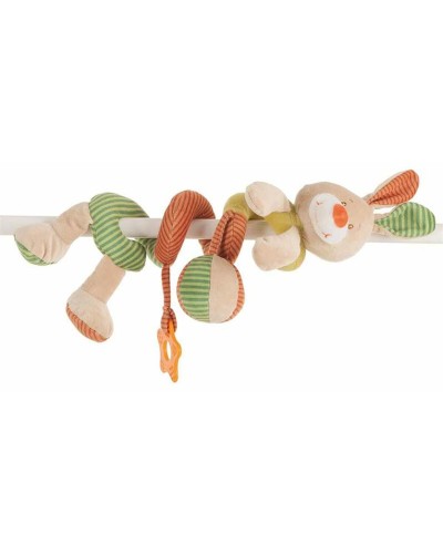Peluche Multicolore Coniglio Cane Spirale - 22 cm - Morbido e Divertente
