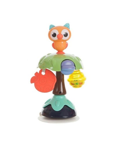 Hochet Hibou Ventouse - Jouet pour Enfants 25x12 cm - Activités Motrices
