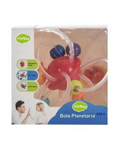 Planetary Rattle Teether for Newborns - Sensory Rings 17x16x9 cm
