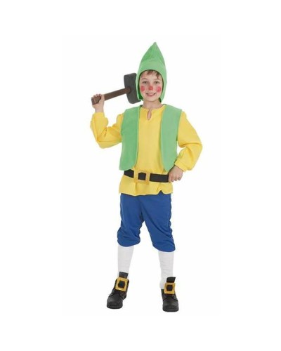 Costume Nanetto Bambino 2-3 Anni - 7 Pezzi - Travestimento Carnevale
