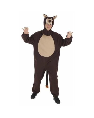 Adult Wolf Costume - Size M/L - Halloween Carnival Disguise
