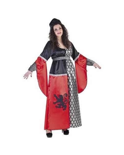 Medieval Lady Costume Adults M/L - 3 Pc Dress - Historical Fancy Dress

