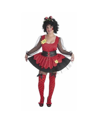 Kostuums voor Volwassenen Lieveheersbeestje M/L (4 Onderdelen)