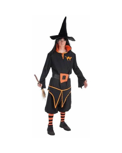 Magier Carolus Kostüm Erwachsene M/L - 5 Teile - Halloween Verkleidung
