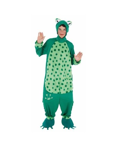 Maskeraddräkt vuxna Groda Män M/L (3 Delar)