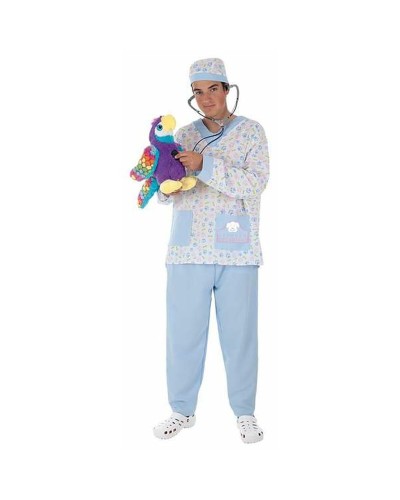 Costume Veterinario Adulto M/L - Set 4 Pezzi - Travestimento Divertente
