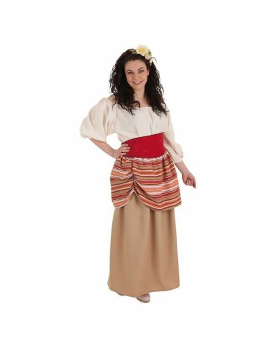 Disfraz Adulto Carlota Medieval Talla L - Campesina 4 Piezas - Fiesta & Cosplay
