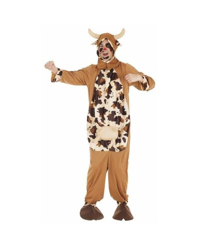 Déguisement Vache Adulte Taille L - Costume 3 Pièces Amusant
