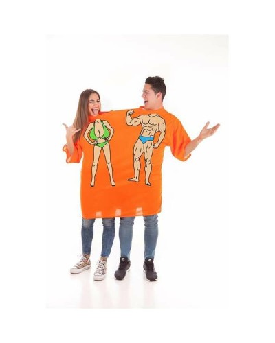 Adult Costume Orange Double M/L - Beach Sea Pool
