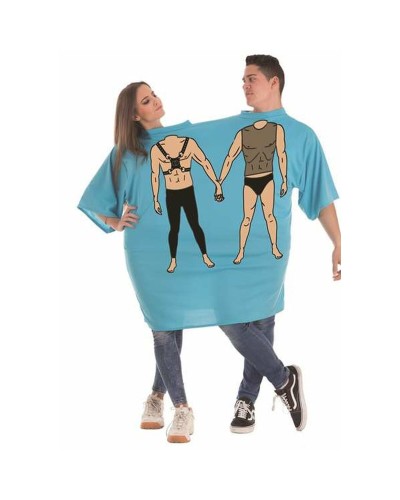 Erwachsenenkostüm Motorradfahrer Blau M/L - Party Verkleidung
