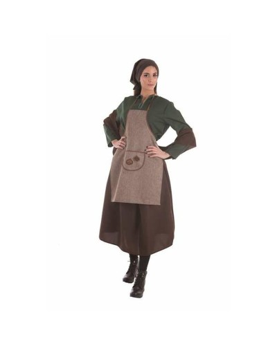 Kastaniehändler Kostüm Erwachsene M/L - 5 Stk. - Typisches Herbstkleid
