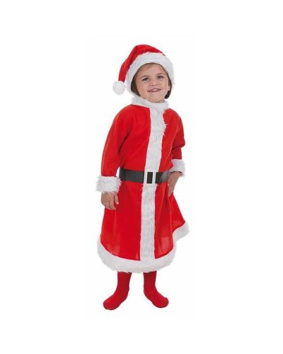 Disfraz Bebé Mamá Noel 1-2 Años Rojo - Vestido Navidad Bebé
