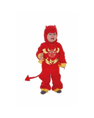 Babykostüm Teufel Rot 18 Monate - 2-teilig - Halloween/Karneval
