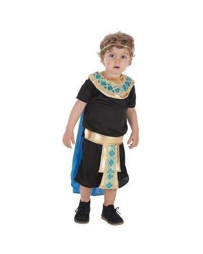 Costume Neonato Faraone 18 Mesi - Set 2 Pezzi Travestimento Egitto
