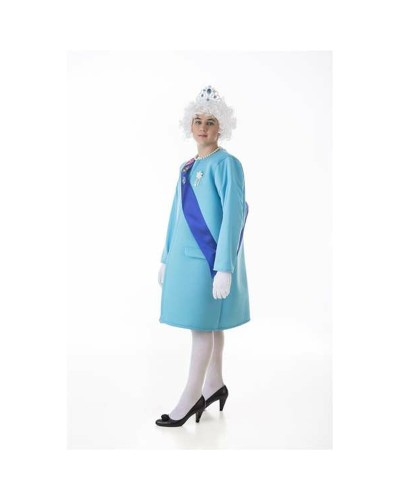 Costume Reine Elizabeth II Adulte Taille L - Déguisement Halloween
