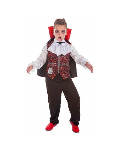 Disfraz de Vampiro Niño 3-6 Años - Set de 4 Piezas Halloween
