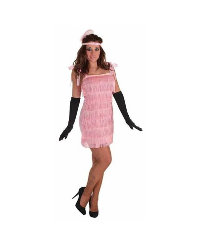 Costume Charleston Rose Adulte M/L - Années 20, 2 Pièces | Fête Thématique
