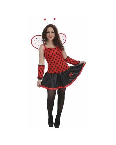 Disfraz Adulto Mariquita M/L - 4 Piezas - Fiesta de Disfraces
