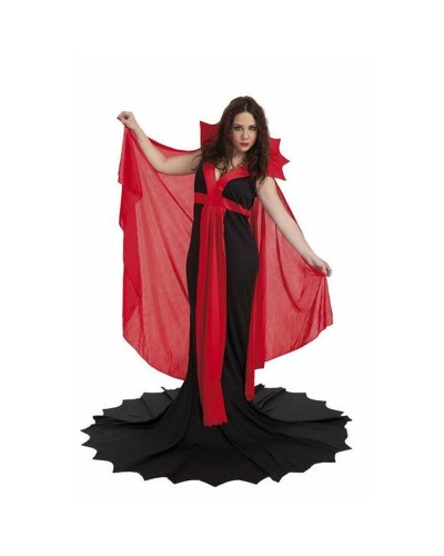 Disfraz Vampira Glamurosa Mujer M/L (2 Piezas) - Halloween, Cosplay
