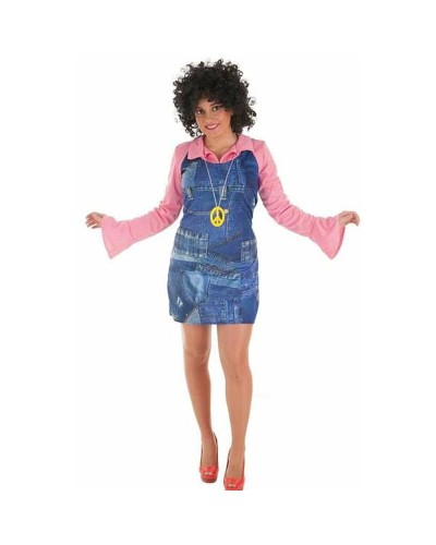 Ye-ye Costume Adults M/L - 60s - 2 Pieces - Party Fancy Dress
