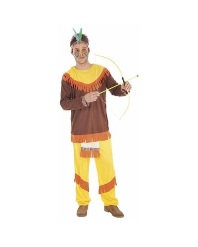 Kostuums voor Volwassenen Amerikaans-Indiaans M/L (3 Onderdelen)