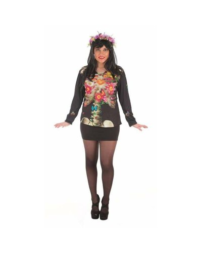 Dames T-shirt lange mouwen Catrina M/L