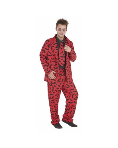 Disfraz de Vampiro Adulto M/L - Vestido 3 Piezas Halloween Carnaval
