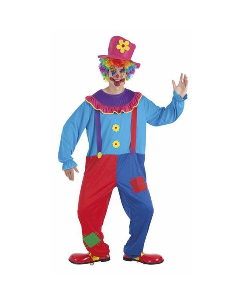 Costume for Adults Crispy Male Clown L (2 Pieces)