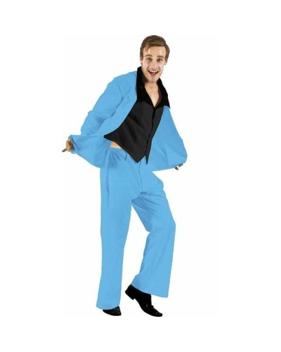 Disfraz Azul Adulto XL - Vestido 2 Piezas - Disfraz Carnaval
