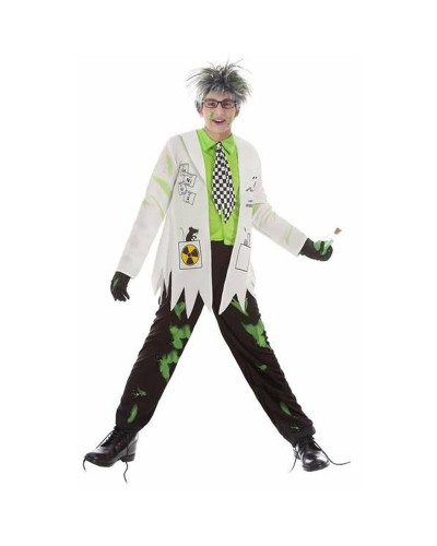 Adult Scientist Costume - Size M/L - Halloween Fancy Dress
