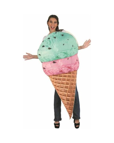 Disfraz de Helado Adulto Talla L - ¡Diversión y Originalidad garantizadas!
