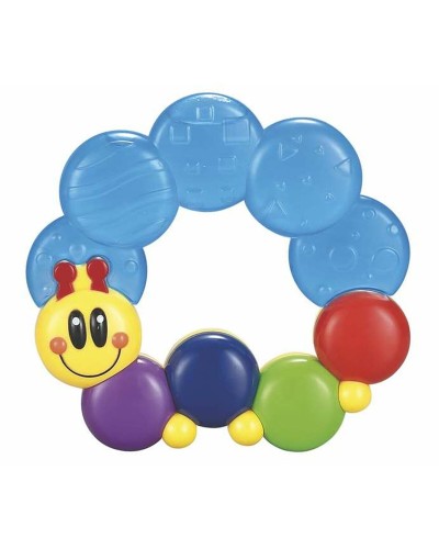 Baby Rattle Teether Worm - 12cm - Gum Massager
