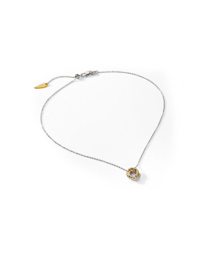 AN Jewels Collana Donna Oro Giallo - Elegante Girocollo Moderno
