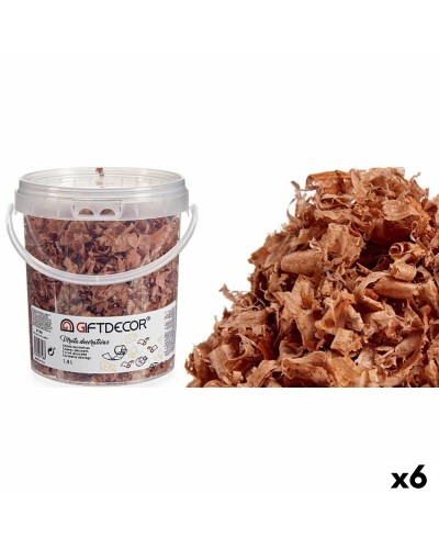 Dekorative Mulchschicht Braun 1,4 L (6 Stück) | Ideal für Dekorationen
