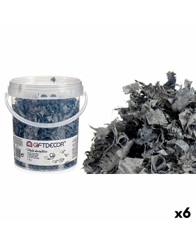 Dekorative Splitte Dunkelgrau 1,4L x 6 Packungen - Ideal für Innen- und Außendekorationen
