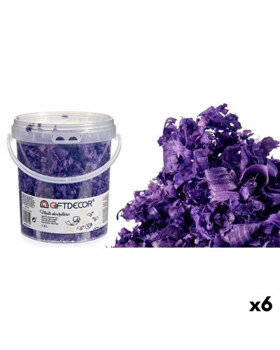 Dekorativa spån 1,4 L Lila (6 antal)