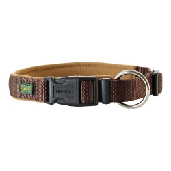 Collier pour chien Hunter Vario en Néoprène Marron, Taille 35-40 cm
