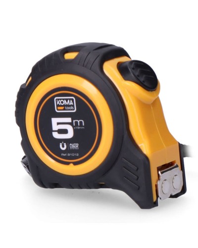 Metro a Nastro Koma Tools Magnet ABS - 5 m x 19 mm, Misurazione Precisa