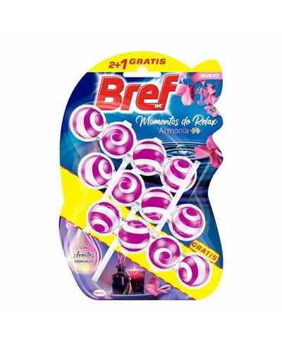 Henkel Activ Relax Harmony Toilet Bowl Cleaner, Door Sign, 3 Units
