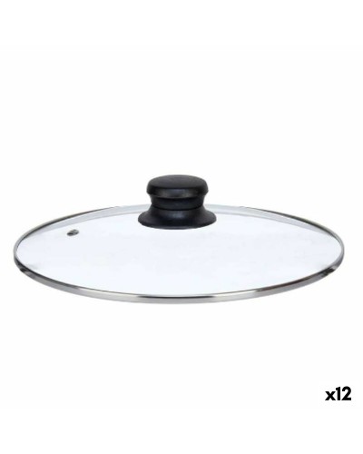 Coperchio in Cristallo Argentato per Pentola da 24 cm (Set da 12)