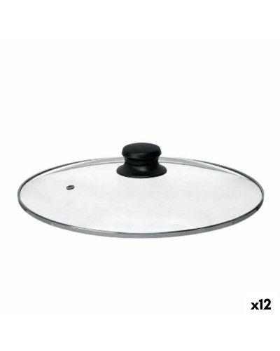 Grytlock 30 cm Glas Silvrig (12 antal)