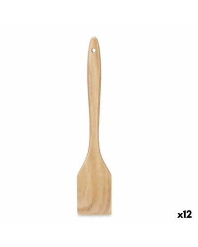 Paletta da Cucina in Legno | 7 x 35,5 x 2 cm | Perfetta per Arrostire e Mescolare