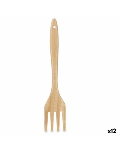 Holz Küchenspatel [Marke] | 7 x 35 x 2 cm | 12er-Set für Küche und Restaurants
