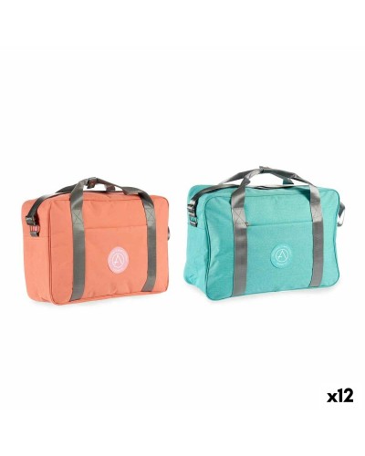 Reisetasche Stoff - 14x34x44 cm - 12er Set - Handgepäck
