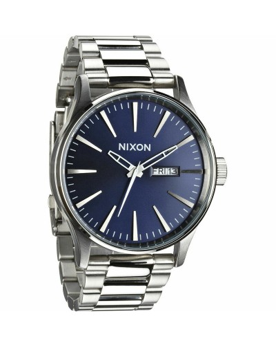 Nixon Time Teller Argent : Montre Homme Acier Inoxydable, Design Minimal
